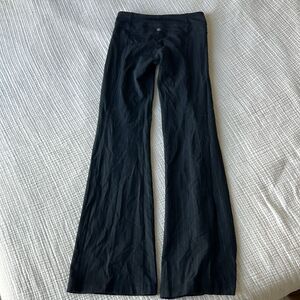 Lululemon Black Pinstripe Leggings